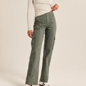 Abercrombie Green Cargo Pants